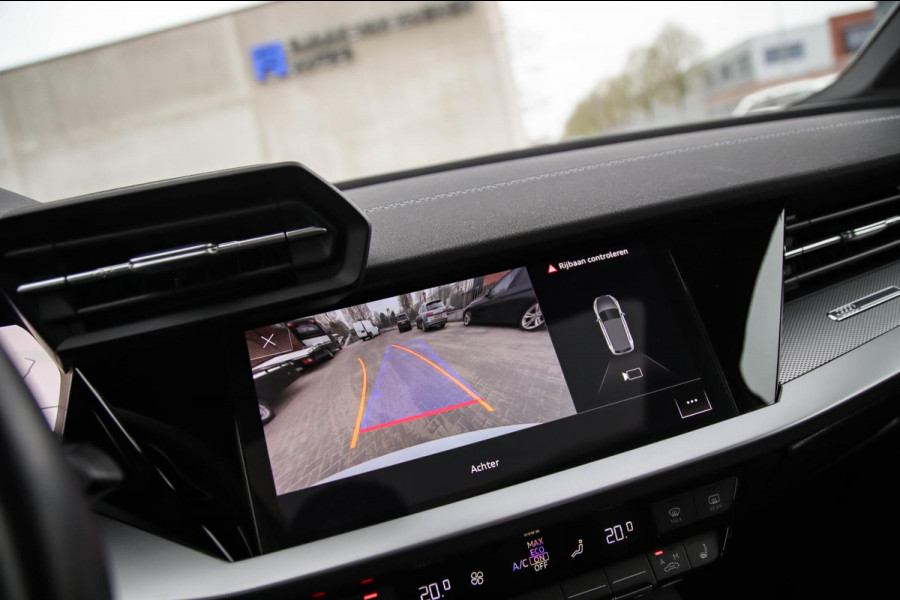 Audi A3 Sportback 40 TFSI e PHEV S Edition S-line 204pk S-Tronic! Panoramadak|Virtual Cockpit|Kuipstoelen|LED Matrix|Camera|Black