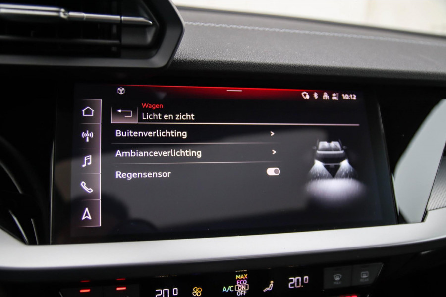 Audi A3 Sportback 40 TFSI e PHEV S Edition S-line 204pk S-Tronic! Panoramadak|Virtual Cockpit|Kuipstoelen|LED Matrix|Camera|Black
