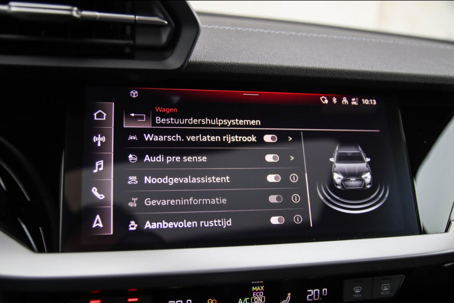 Audi A3 Sportback 40 TFSI e PHEV S Edition S-line 204pk S-Tronic! Panoramadak|Virtual Cockpit|Kuipstoelen|LED Matrix|Camera|Black
