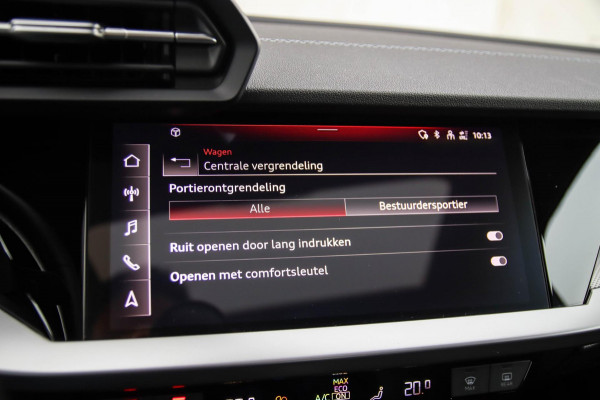 Audi A3 Sportback 40 TFSI e PHEV S Edition S-line 204pk S-Tronic! Panoramadak|Virtual Cockpit|Kuipstoelen|LED Matrix|Camera|Black