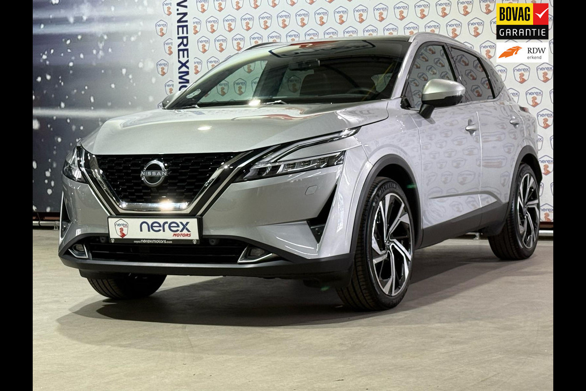Nissan QASHQAI 1.3 MHEV Xtronic Tekna Plus |Pano | Bose | Memory | Leder Nissan QASHQAI 1.3 MHEV Xtronic Tekna Plus |Pano | Bose | Memory | Leder