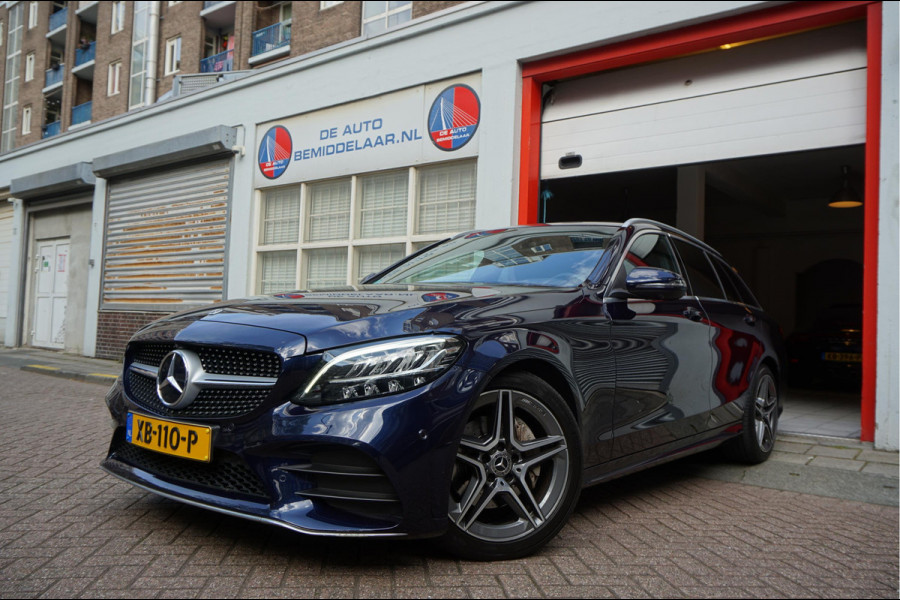Mercedes-Benz C-Klasse Estate 180 Business Solution AMG Aut9 | NL AUTO (NAP) | FACELIFT MODEL | 360 camera TOPVIEW | Trekhaak | Apple Carplay | Lederen Sportinterieur | WideScreen Navi | Volledig Digitaal Dashboard | AMG Exterieur AMG Interieur |