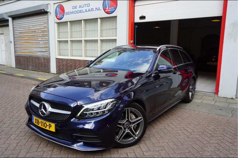Mercedes-Benz C-Klasse Estate 180 Business Solution AMG Aut9 | NL AUTO (NAP) | FACELIFT MODEL | 360 camera TOPVIEW | Trekhaak | Apple Carplay | Lederen Sportinterieur | WideScreen Navi | Volledig Digitaal Dashboard | AMG Exterieur AMG Interieur |