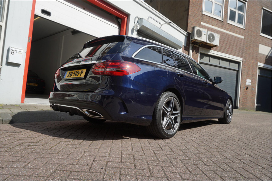 Mercedes-Benz C-Klasse Estate 180 Business Solution AMG Aut9 | NL AUTO (NAP) | FACELIFT MODEL | 360 camera TOPVIEW | Trekhaak | Apple Carplay | Lederen Sportinterieur | WideScreen Navi | Volledig Digitaal Dashboard | AMG Exterieur AMG Interieur |