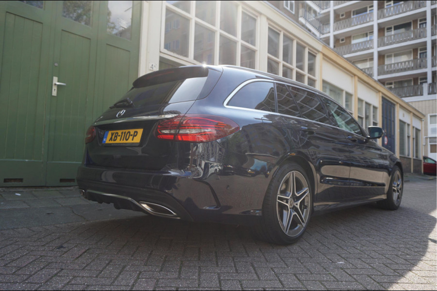 Mercedes-Benz C-Klasse Estate 180 Business Solution AMG Aut9 | NL AUTO (NAP) | FACELIFT MODEL | 360 camera TOPVIEW | Trekhaak | Apple Carplay | Lederen Sportinterieur | WideScreen Navi | Volledig Digitaal Dashboard | AMG Exterieur AMG Interieur |