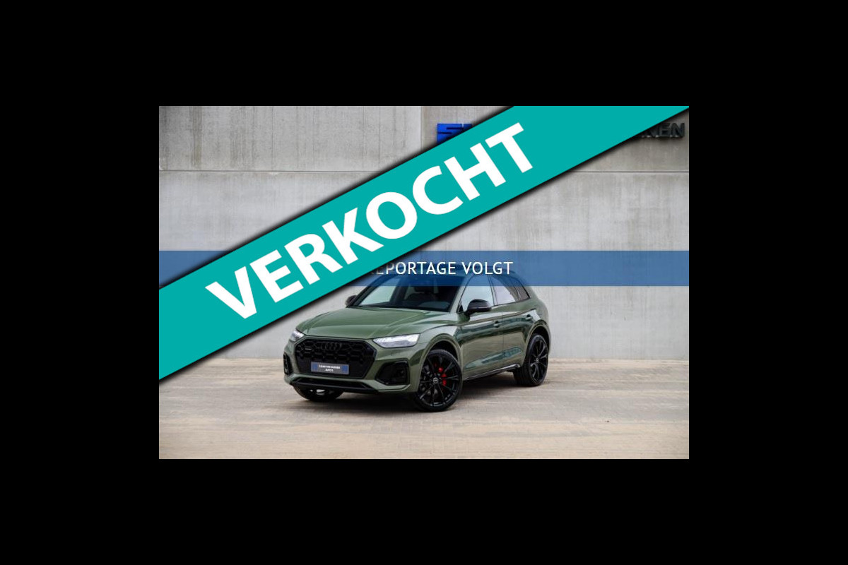 Audi Q5 50TFSI e Quattro Competition Pro Line S S-Line 299pk Automaat! 1e Eig|DLR|Panoramadak|Virtual Cockpit|Massage|OLED Matrix