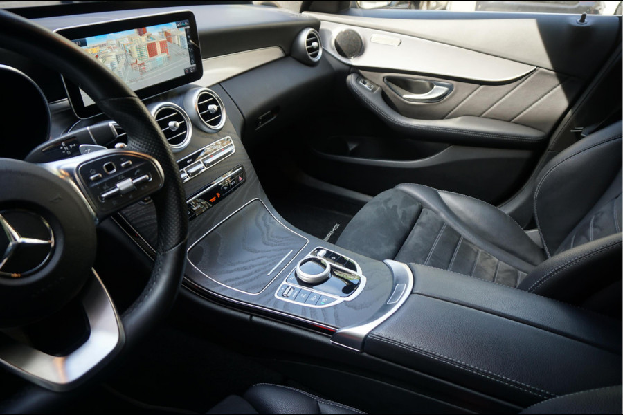 Mercedes-Benz C-Klasse Estate 180 Business Solution AMG Aut9 | NL AUTO (NAP) | FACELIFT MODEL | 360 camera TOPVIEW | Trekhaak | Apple Carplay | Lederen Sportinterieur | WideScreen Navi | Volledig Digitaal Dashboard | AMG Exterieur AMG Interieur |