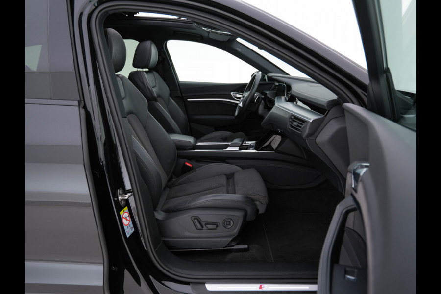 Audi e-tron 50 Quattro S-Line-Edition 71 kWh [ 3-Fase ] (INCL-BTW) *PANO | LEATHER-ALCANTARA | DIGI-COCKPIT | FULL-LED | ADAPTIVE-CRUISE | MEMORY-PACK | SPORT-SEATS | AIR-SUSPENSION | NAVI-FULLMAP | HEATED-SEATS | DAB | SHIFT-PADDLES |  21''ALU*