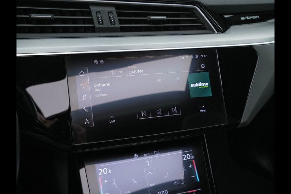 Audi e-tron 50 Quattro S-Line-Edition 71 kWh [ 3-Fase ] (INCL-BTW) *PANO | LEATHER-ALCANTARA | DIGI-COCKPIT | FULL-LED | ADAPTIVE-CRUISE | MEMORY-PACK | SPORT-SEATS | AIR-SUSPENSION | NAVI-FULLMAP | HEATED-SEATS | DAB | SHIFT-PADDLES |  21''ALU*