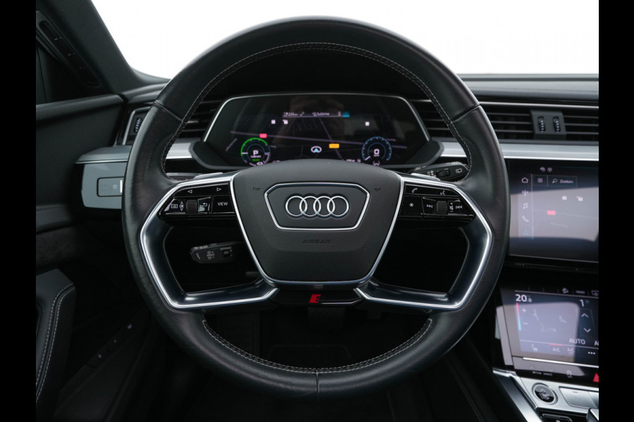 Audi e-tron 50 Quattro S-Line-Edition 71 kWh [ 3-Fase ] (INCL-BTW) *PANO | LEATHER-ALCANTARA | DIGI-COCKPIT | FULL-LED | ADAPTIVE-CRUISE | MEMORY-PACK | SPORT-SEATS | AIR-SUSPENSION | NAVI-FULLMAP | HEATED-SEATS | DAB | SHIFT-PADDLES |  21''ALU*