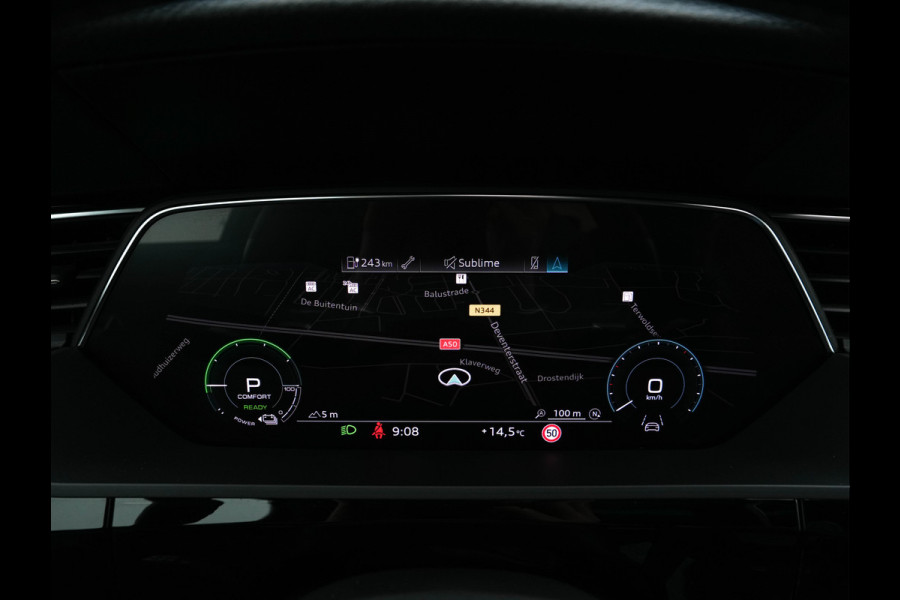 Audi e-tron 50 Quattro S-Line-Edition 71 kWh [ 3-Fase ] (INCL-BTW) *PANO | LEATHER-ALCANTARA | DIGI-COCKPIT | FULL-LED | ADAPTIVE-CRUISE | MEMORY-PACK | SPORT-SEATS | AIR-SUSPENSION | NAVI-FULLMAP | HEATED-SEATS | DAB | SHIFT-PADDLES |  21''ALU*