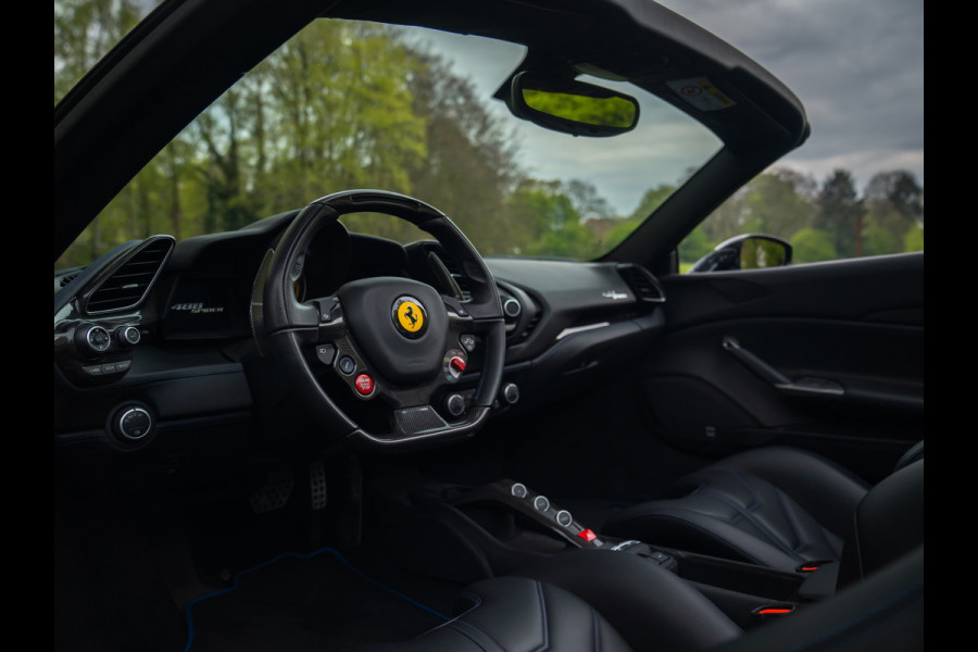 Ferrari 488 Spider | Blu Pozzi | Full PPF | Racing Seats | JBL | Historical color | Carbon Driver Zone