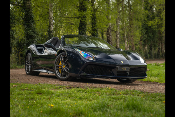 Ferrari 488 Spider | Blu Pozzi | Full PPF | Racing Seats | JBL | Historical color | Carbon Driver Zone