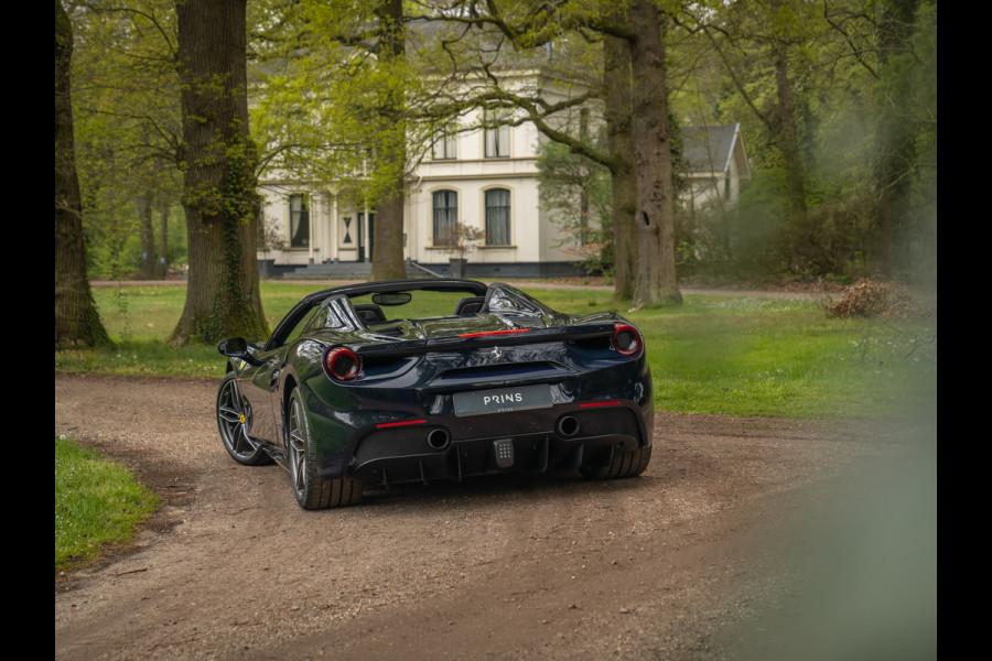 Ferrari 488 Spider | Blu Pozzi | Full PPF | Racing Seats | JBL | Historical color | Carbon Driver Zone