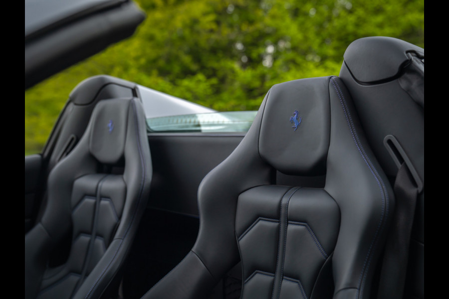 Ferrari 488 Spider | Blu Pozzi | Full PPF | Racing Seats | JBL | Historical color | Carbon Driver Zone