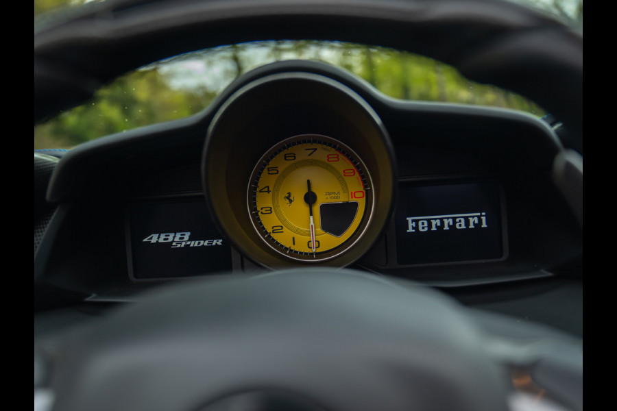Ferrari 488 Spider | Blu Pozzi | Full PPF | Racing Seats | JBL | Historical color | Carbon Driver Zone
