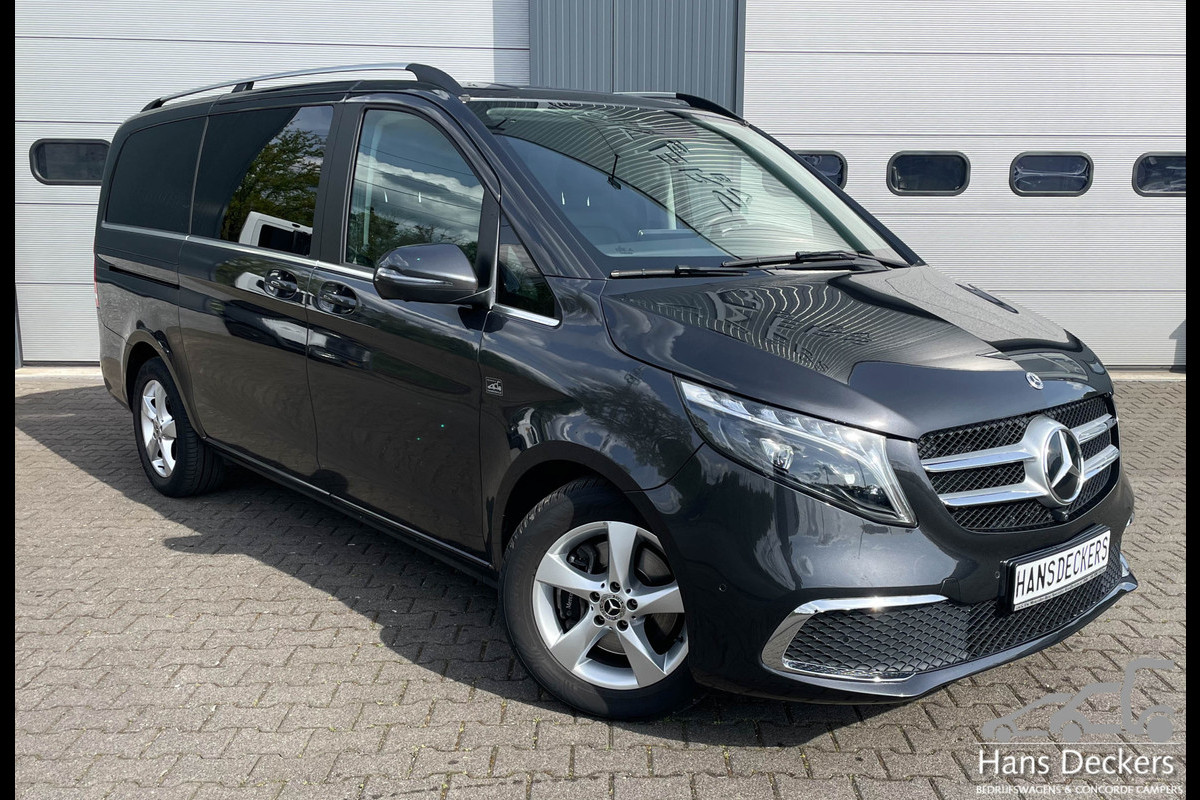 Mercedes-Benz V-Klasse V300 L2 9G-Tronic Automaat MBUX Apple Carplay Burmester 2zits. DC mogelijk. 360° Camera Mercedes-Benz V-Klasse V300 L2 9G-Tronic Automaat MBUX Apple Carplay Burmester 2zits. DC mogelijk. 360° Camera