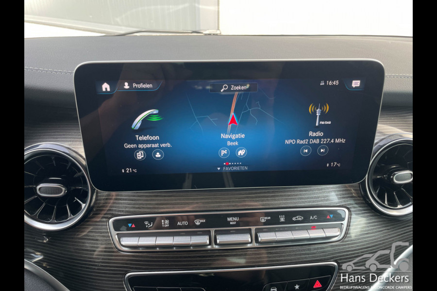 Mercedes-Benz V-Klasse V300 L2 9G-Tronic Automaat MBUX Apple Carplay Burmester 2zits. DC mogelijk. 360° Camera