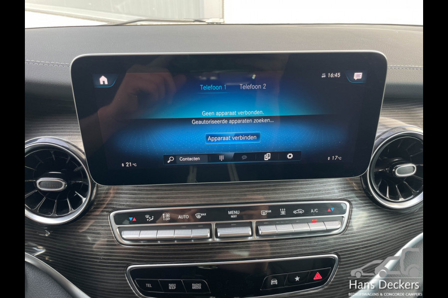 Mercedes-Benz V-Klasse V300 L2 9G-Tronic Automaat MBUX Apple Carplay Burmester 2zits. DC mogelijk. 360° Camera