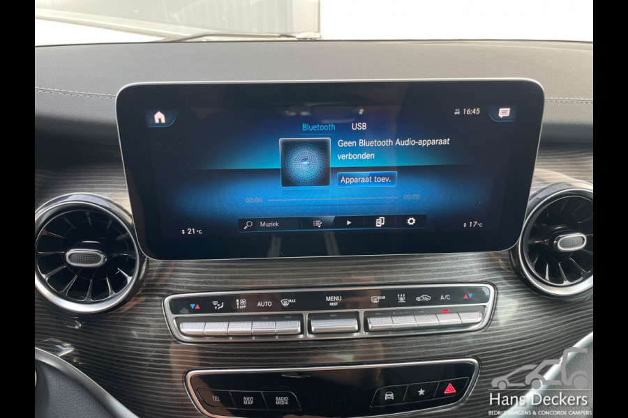 Mercedes-Benz V-Klasse V300 L2 9G-Tronic Automaat MBUX Apple Carplay Burmester 2zits. DC mogelijk. 360° Camera