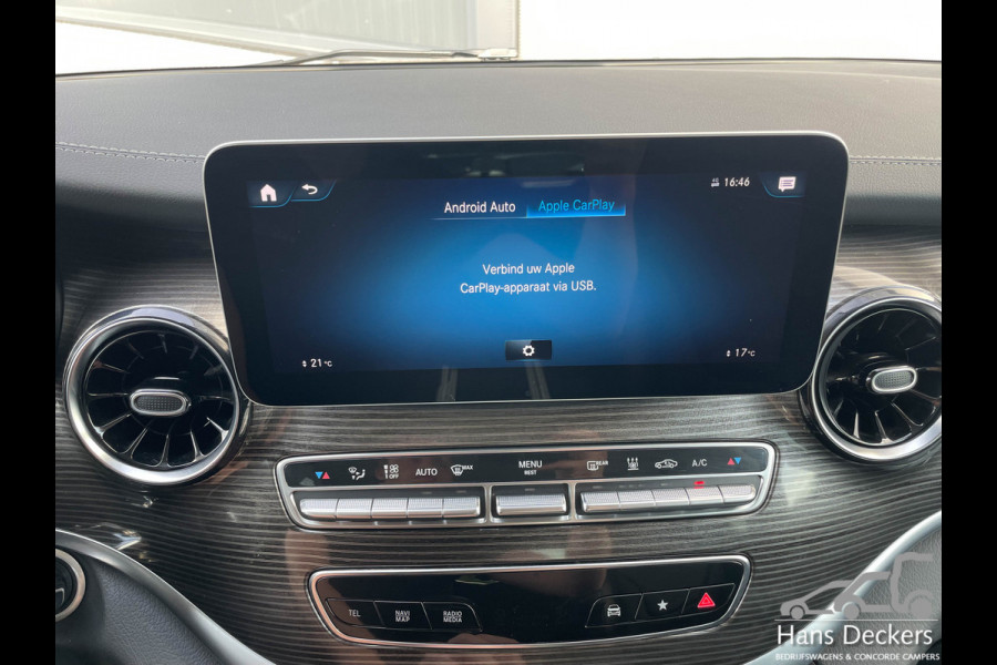 Mercedes-Benz V-Klasse V300 L2 9G-Tronic Automaat MBUX Apple Carplay Burmester 2zits. DC mogelijk. 360° Camera