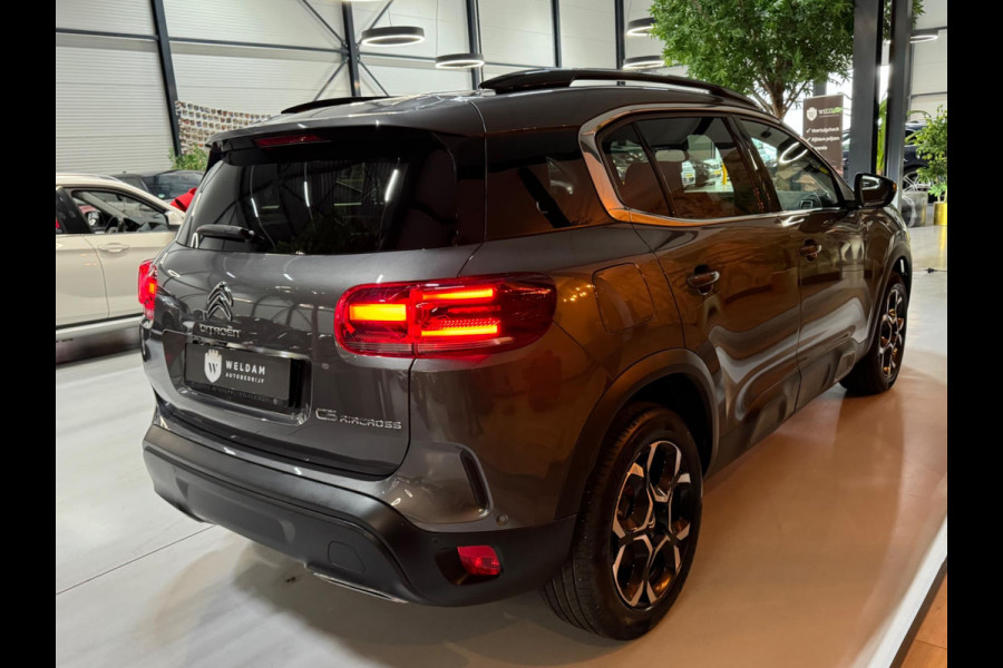 Citroën C5 Aircross 1.2 PureTech Shine Garantie CarPlay 360 Camera PDC LED DAB ACC Clima Navi Leder Lane Rijklaar