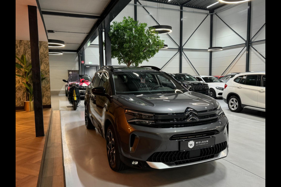 Citroën C5 Aircross 1.2 PureTech Shine Garantie CarPlay 360 Camera PDC LED DAB ACC Clima Navi Leder Lane Rijklaar