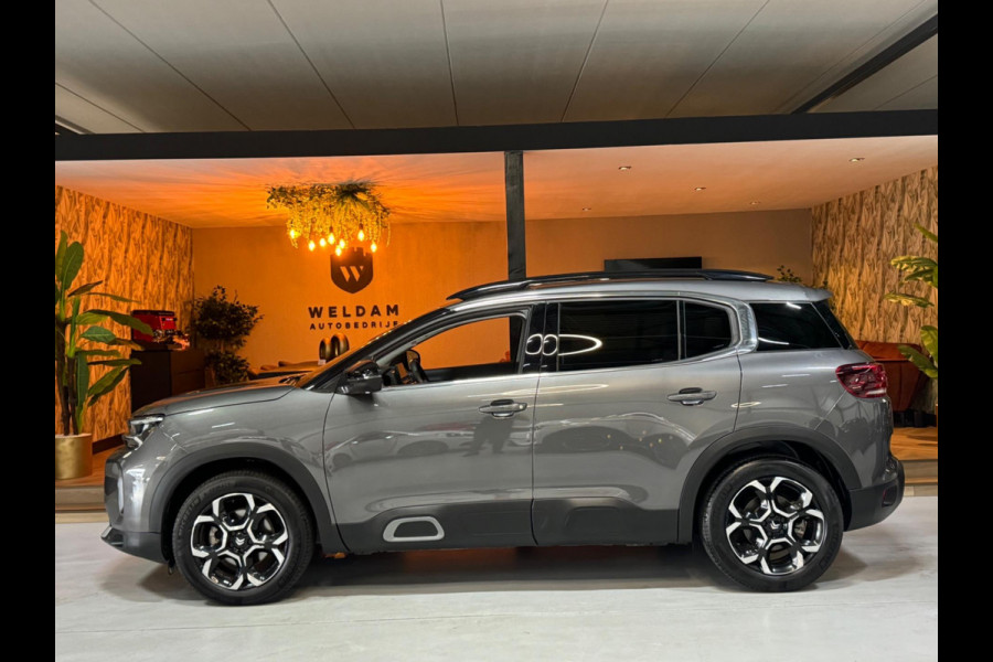 Citroën C5 Aircross 1.2 PureTech Shine Garantie CarPlay 360 Camera PDC LED DAB ACC Clima Navi Leder Lane Rijklaar