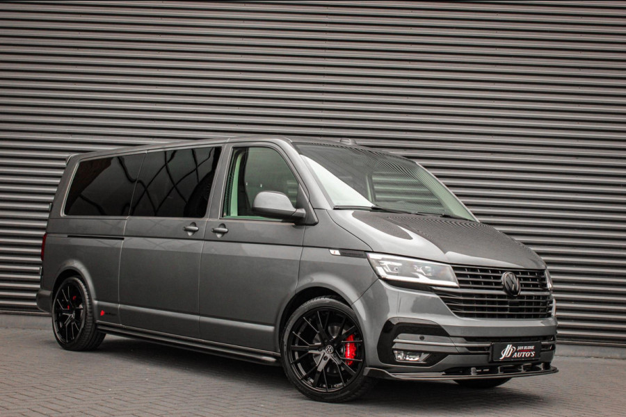 Volkswagen Transporter 2.0 TDI L2H1 BULLI DUBBEL CABINE 150PK DSG 2021 / DUBBEL CABINE / TREKHAAK / SIDE-BARS / APPLE CARPLAY /PDC