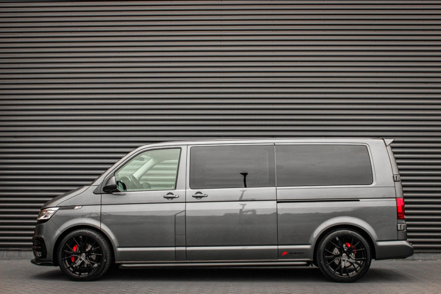 Volkswagen Transporter 2.0 TDI L2H1 BULLI DUBBEL CABINE 150PK DSG 2021 / DUBBEL CABINE / TREKHAAK / SIDE-BARS / APPLE CARPLAY /PDC