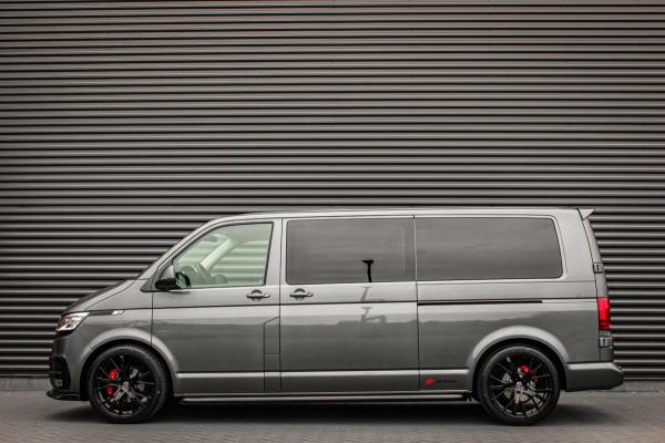 Volkswagen Transporter 2.0 TDI L2H1 BULLI DUBBEL CABINE 150PK DSG 2021 / DUBBEL CABINE / TREKHAAK / SIDE-BARS / APPLE CARPLAY /PDC
