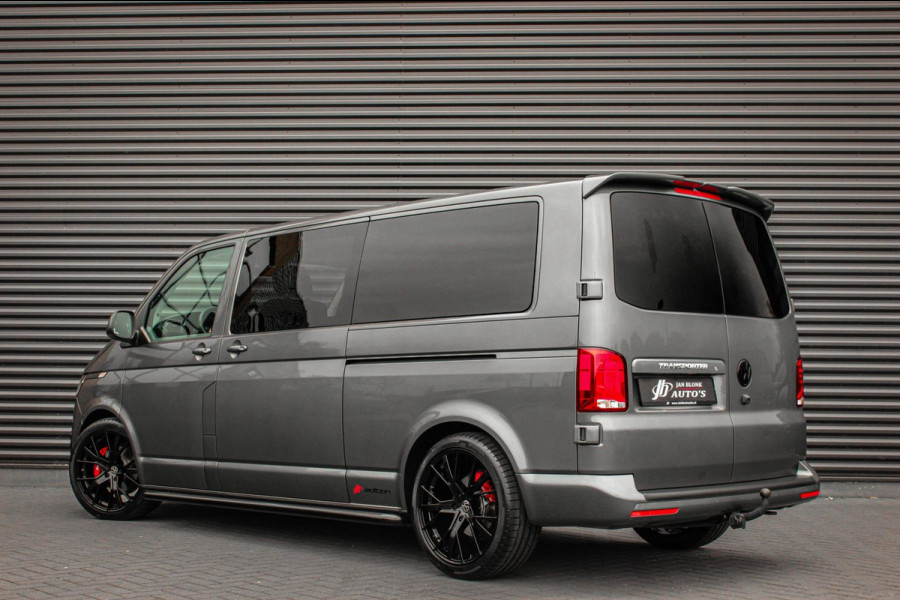 Volkswagen Transporter 2.0 TDI L2H1 BULLI DUBBEL CABINE 150PK DSG 2021 / DUBBEL CABINE / TREKHAAK / SIDE-BARS / APPLE CARPLAY /PDC