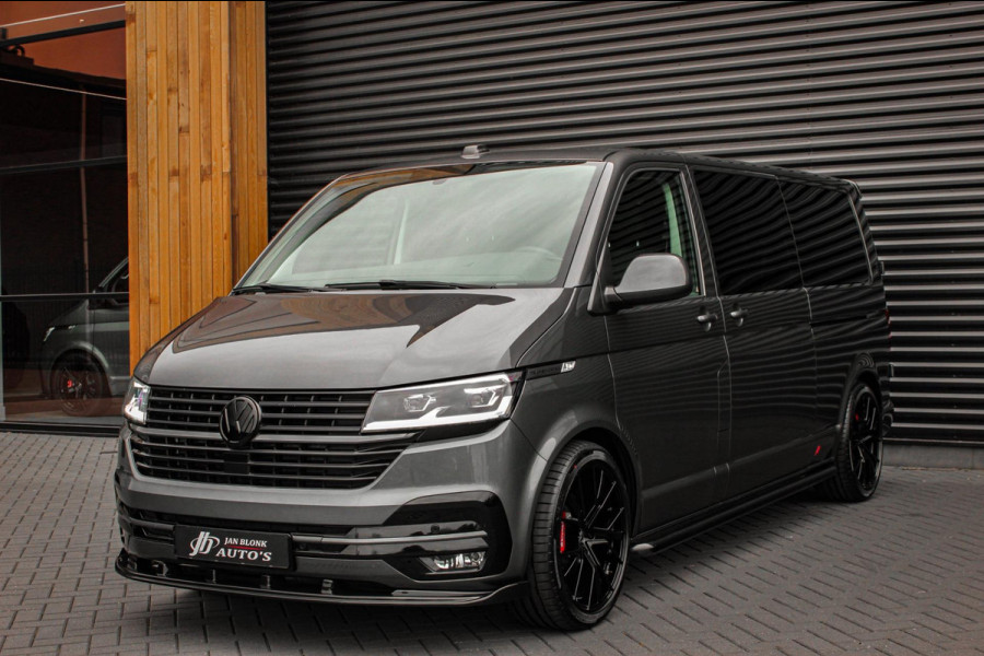 Volkswagen Transporter 2.0 TDI L2H1 BULLI DUBBEL CABINE 150PK DSG 2021 / DUBBEL CABINE / TREKHAAK / SIDE-BARS / APPLE CARPLAY /PDC