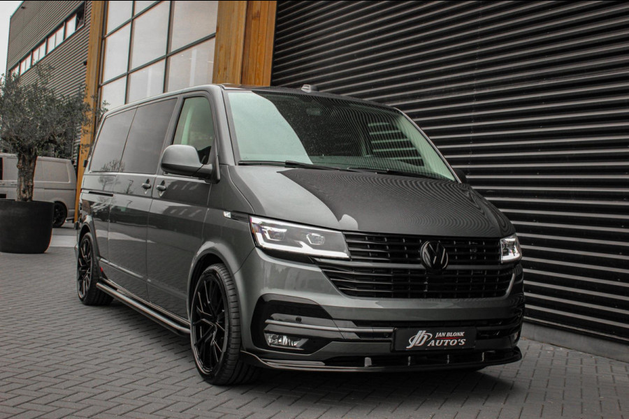 Volkswagen Transporter 2.0 TDI L2H1 BULLI DUBBEL CABINE 150PK DSG 2021 / DUBBEL CABINE / TREKHAAK / SIDE-BARS / APPLE CARPLAY /PDC
