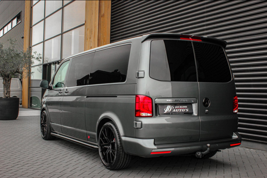 Volkswagen Transporter 2.0 TDI L2H1 BULLI DUBBEL CABINE 150PK DSG 2021 / DUBBEL CABINE / TREKHAAK / SIDE-BARS / APPLE CARPLAY /PDC