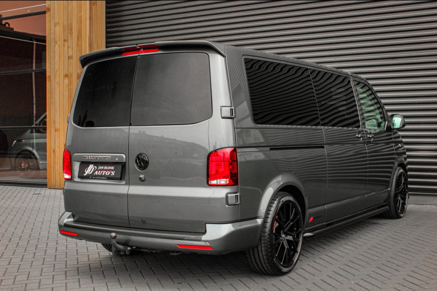 Volkswagen Transporter 2.0 TDI L2H1 BULLI DUBBEL CABINE 150PK DSG 2021 / DUBBEL CABINE / TREKHAAK / SIDE-BARS / APPLE CARPLAY /PDC
