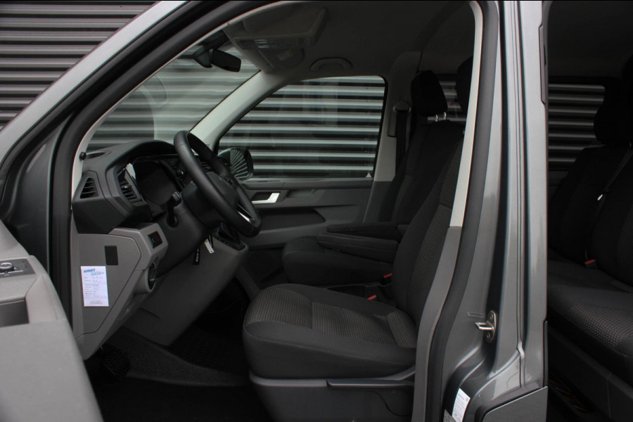 Volkswagen Transporter 2.0 TDI L2H1 BULLI DUBBEL CABINE 150PK DSG 2021 / DUBBEL CABINE / TREKHAAK / SIDE-BARS / APPLE CARPLAY /PDC