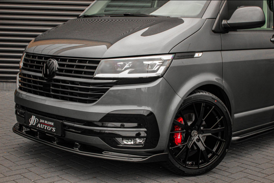 Volkswagen Transporter 2.0 TDI L2H1 BULLI DUBBEL CABINE 150PK DSG 2021 / DUBBEL CABINE / TREKHAAK / SIDE-BARS / APPLE CARPLAY /PDC