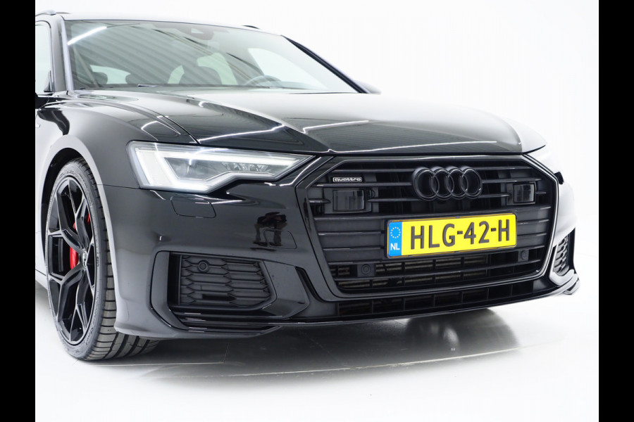 Audi A6 Avant 55 TFSI e quattro Competition Black | Panoramadak | B&O | Keyless | Adaptive Cruise | Camera | Carplay