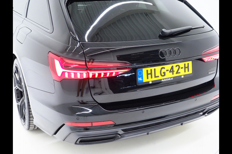 Audi A6 Avant 55 TFSI e quattro Competition Black | Panoramadak | B&O | Keyless | Adaptive Cruise | Camera | Carplay