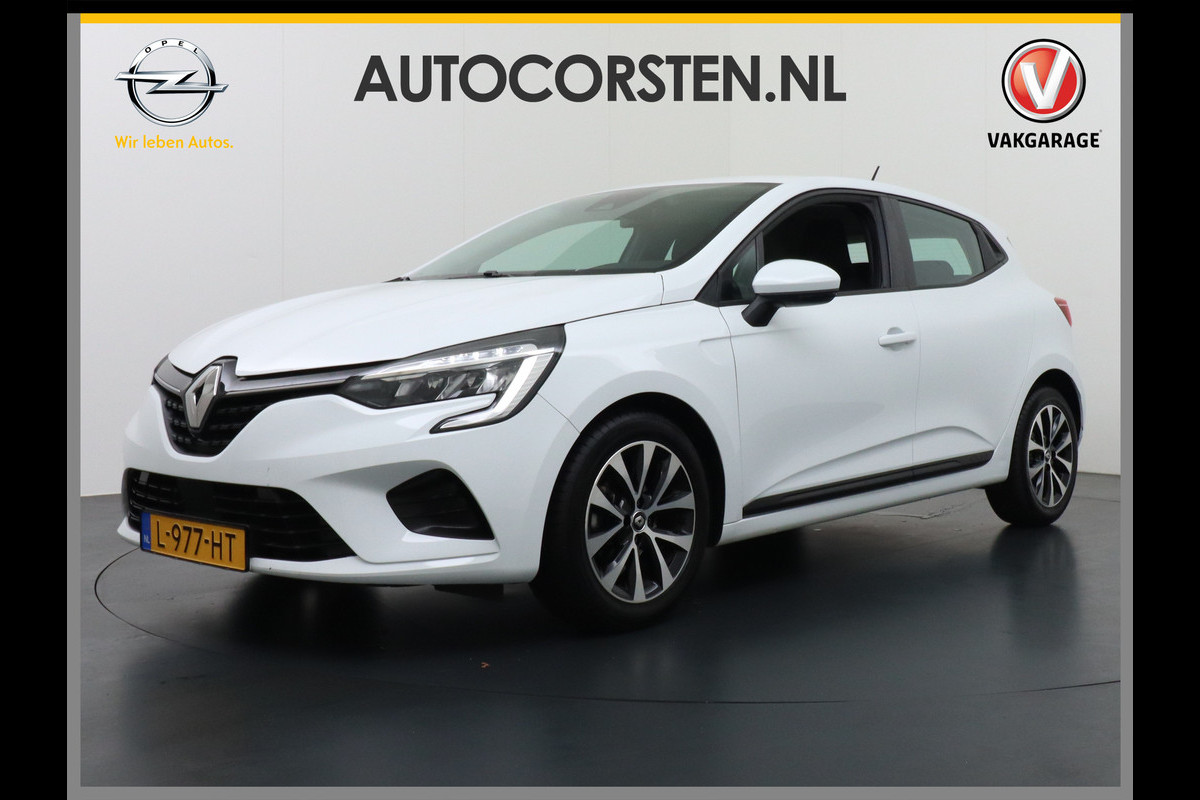 Renault Clio T92PK Zen Apple Carplay Android Auto Mirror-Link Airco Cruise Control Bluetooth 1.0TCe Led Spoorassistent Connected services Verkeersbord detectie Lmv 16" 100% Dealeronderhouden Nederlandse Auto NIEUWE MODEL