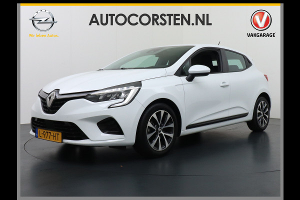Renault Clio T92PK Zen Apple Carplay Android Auto Mirror-Link Airco Cruise Control Bluetooth 1.0TCe Led Spoorassistent Connected services Verkeersbord detectie Lmv 16" 100% Dealeronderhouden Nederlandse Auto NIEUWE MODEL