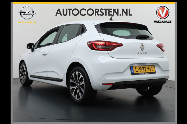 Renault Clio T92PK Zen Apple Carplay Android Auto Mirror-Link Airco Cruise Control Bluetooth 1.0TCe Led Spoorassistent Connected services Verkeersbord detectie Lmv 16" 100% Dealeronderhouden Nederlandse Auto NIEUWE MODEL