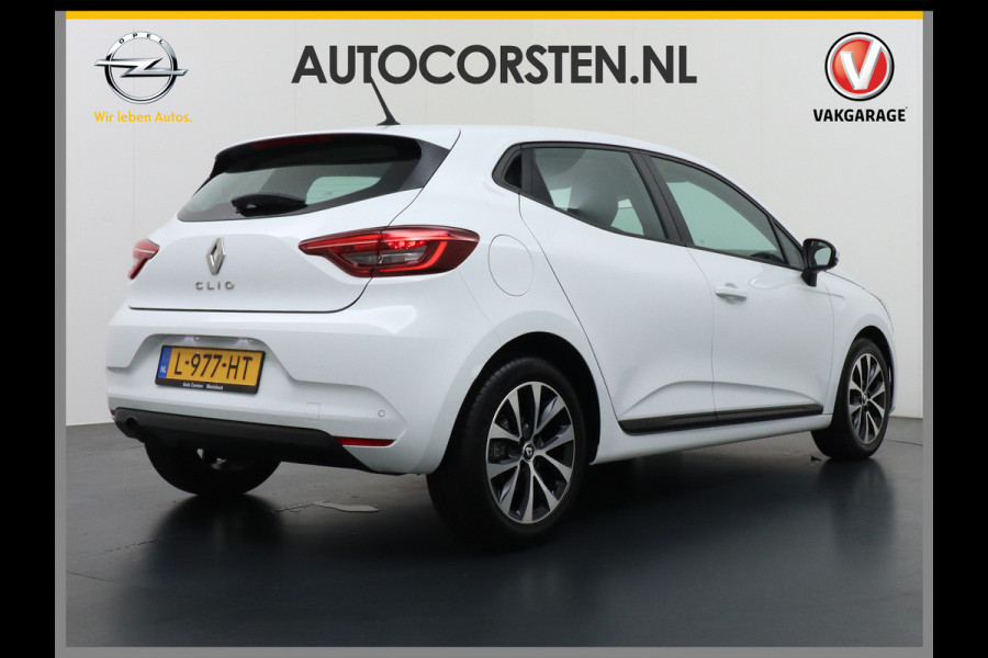 Renault Clio T92PK Zen Apple Carplay Android Auto Mirror-Link Airco Cruise Control Bluetooth 1.0TCe Led Spoorassistent Connected services Verkeersbord detectie Lmv 16" 100% Dealeronderhouden Nederlandse Auto NIEUWE MODEL