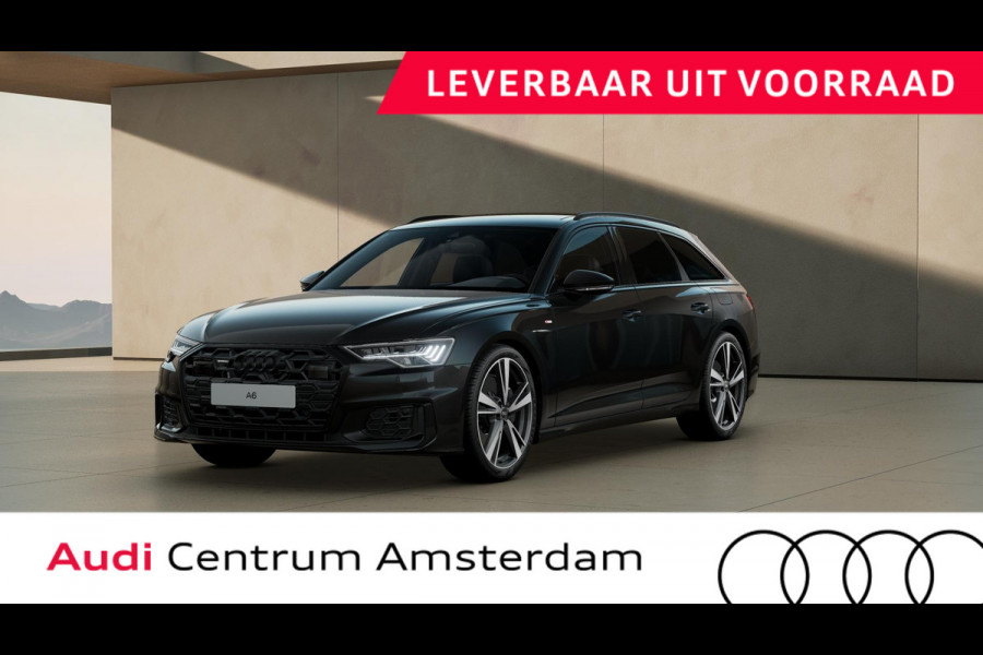 Audi A6 Avant 50 TFSI e quattro S edition Competition panoramadak, comfortsleutel, B&O soundsysteem, leder interieur