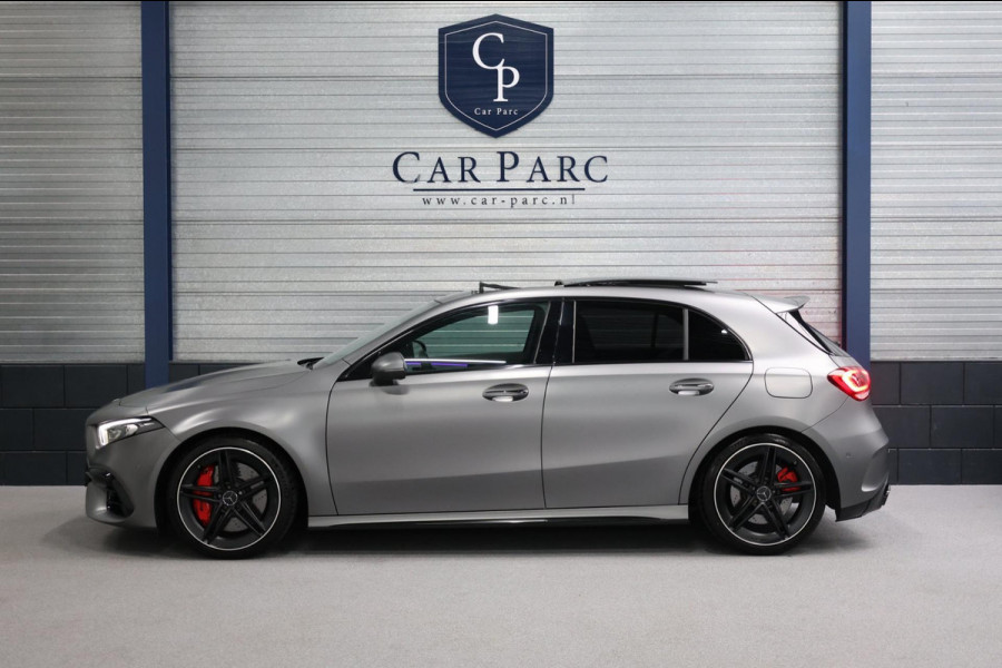 Mercedes-Benz A-Klasse AMG 45 S 4MATIC+ MATT/MULTIBEAM/VIRTUAL/SFEER/KUIP+LEER+S.VERWARMING+MEMORY/19"/ACC/ECC/12 MND GARANTIE!