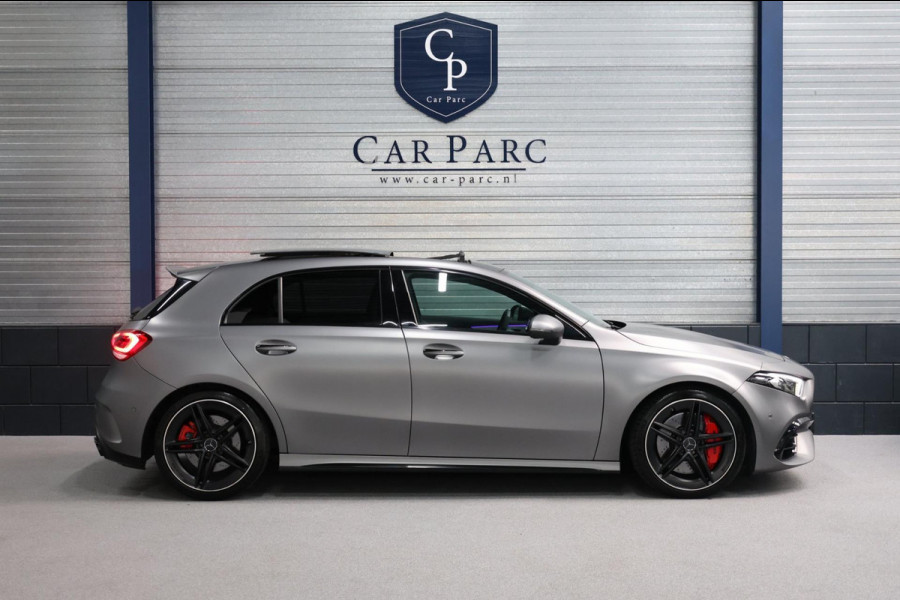 Mercedes-Benz A-Klasse AMG 45 S 4MATIC+ MATT/MULTIBEAM/VIRTUAL/SFEER/KUIP+LEER+S.VERWARMING+MEMORY/19"/ACC/ECC/12 MND GARANTIE!