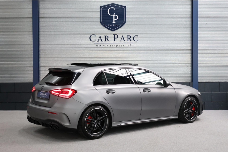 Mercedes-Benz A-Klasse AMG 45 S 4MATIC+ MATT/MULTIBEAM/VIRTUAL/SFEER/KUIP+LEER+S.VERWARMING+MEMORY/19"/ACC/ECC/12 MND GARANTIE!