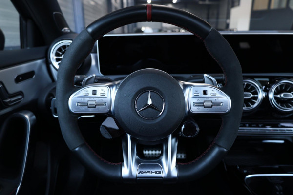Mercedes-Benz A-Klasse AMG 45 S 4MATIC+ MATT/MULTIBEAM/VIRTUAL/SFEER/KUIP+LEER+S.VERWARMING+MEMORY/19"/ACC/ECC/12 MND GARANTIE!