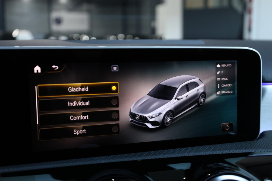 Mercedes-Benz A-Klasse AMG 45 S 4MATIC+ MATT/MULTIBEAM/VIRTUAL/SFEER/KUIP+LEER+S.VERWARMING+MEMORY/19"/ACC/ECC/12 MND GARANTIE!